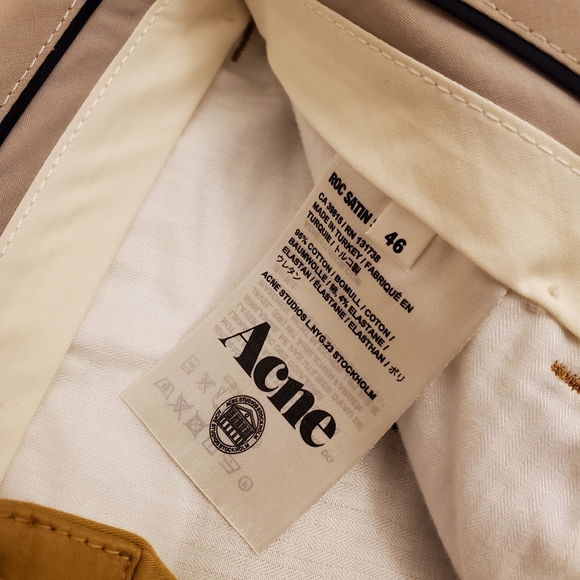 🇸🇪 Acne Cotton Trousers - Picture 6 of 6